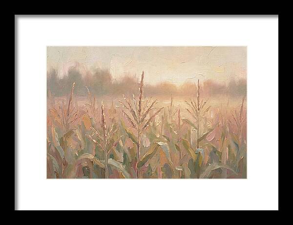 Cornfield Tassels Catching Late Summer