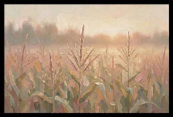 Cornfield Tassels Catching Late Summer