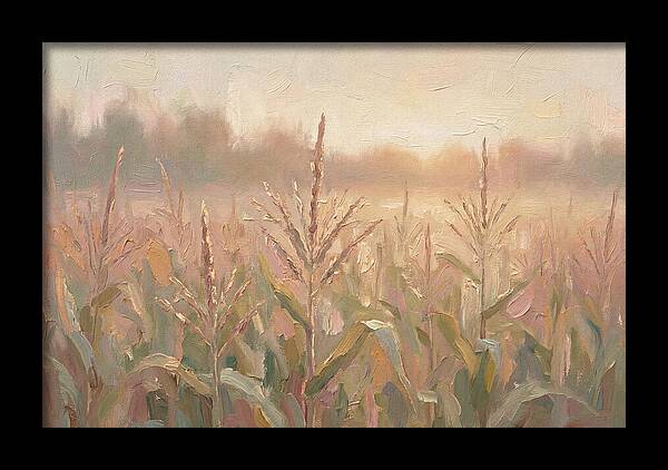 Cornfield Tassels Catching Late Summer
