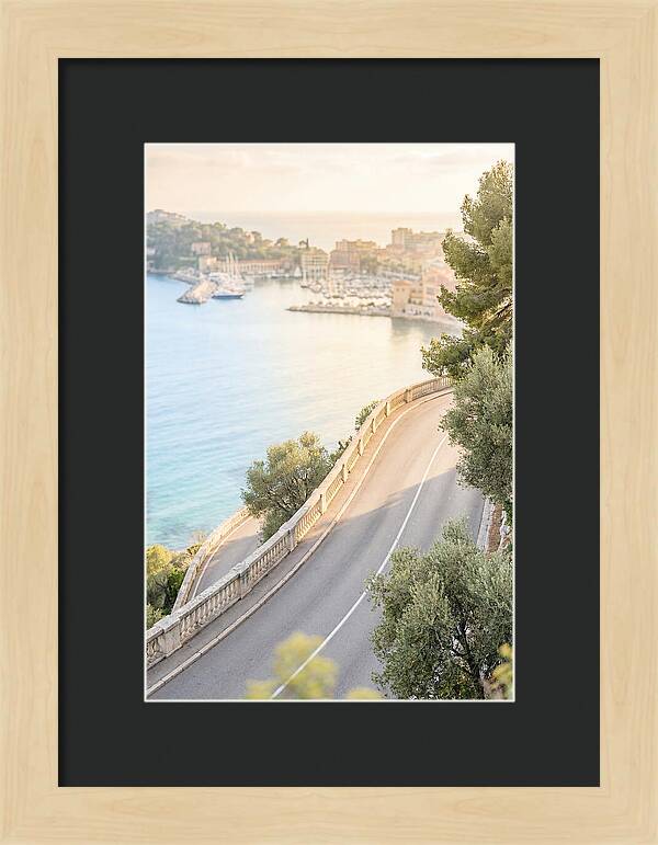 Corniche Road Overlooking Villefranche