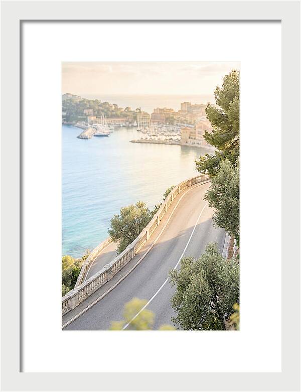Corniche Road Overlooking Villefranche