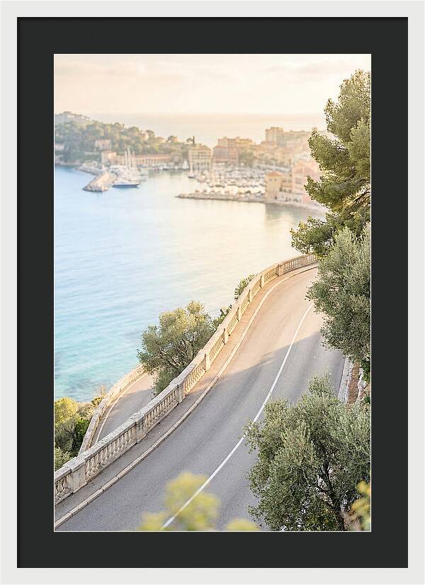 Corniche Road Overlooking Villefranche