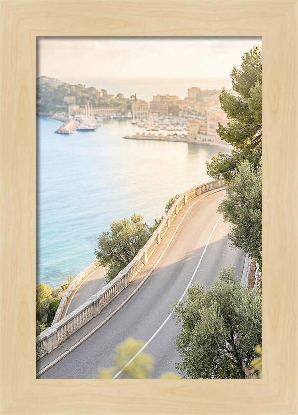 Corniche Road Overlooking Villefranche