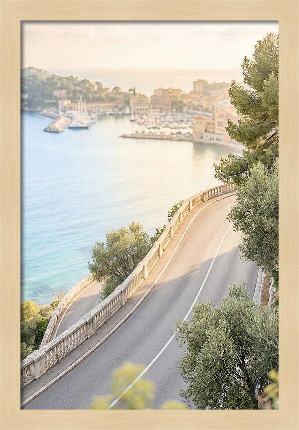 Corniche Road Overlooking Villefranche