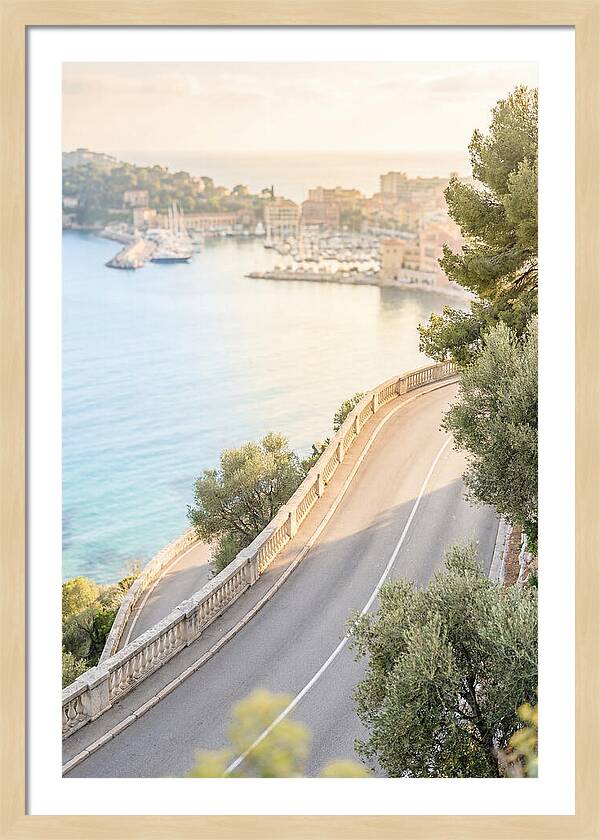 Corniche Road Overlooking Villefranche