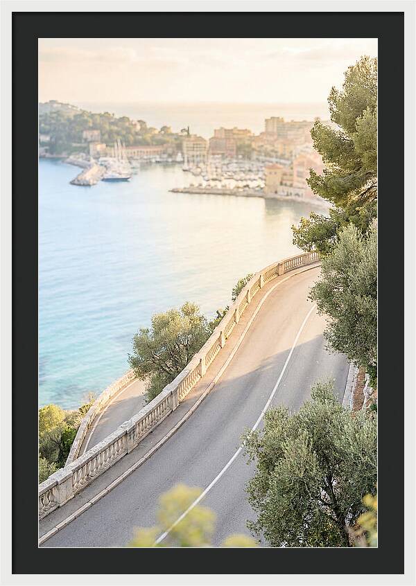 Corniche Road Overlooking Villefranche