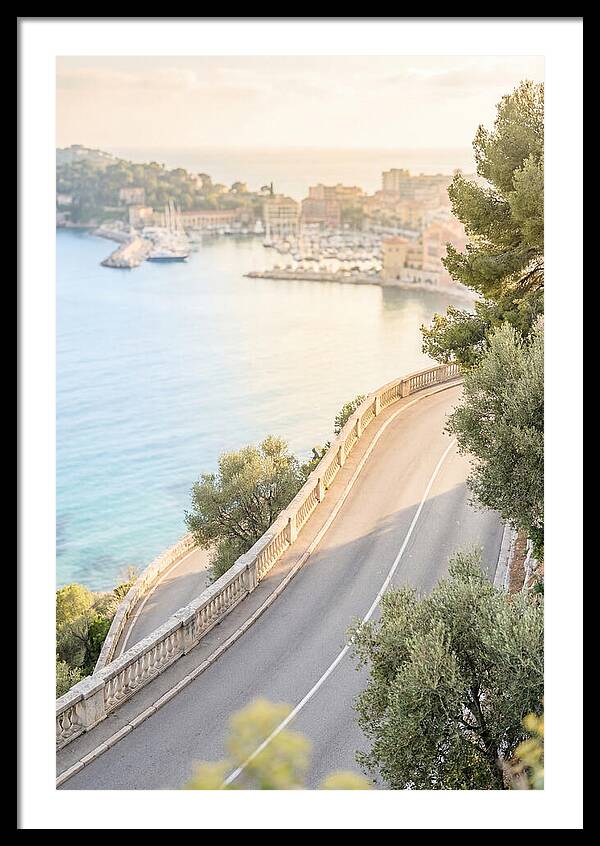Corniche Road Overlooking Villefranche