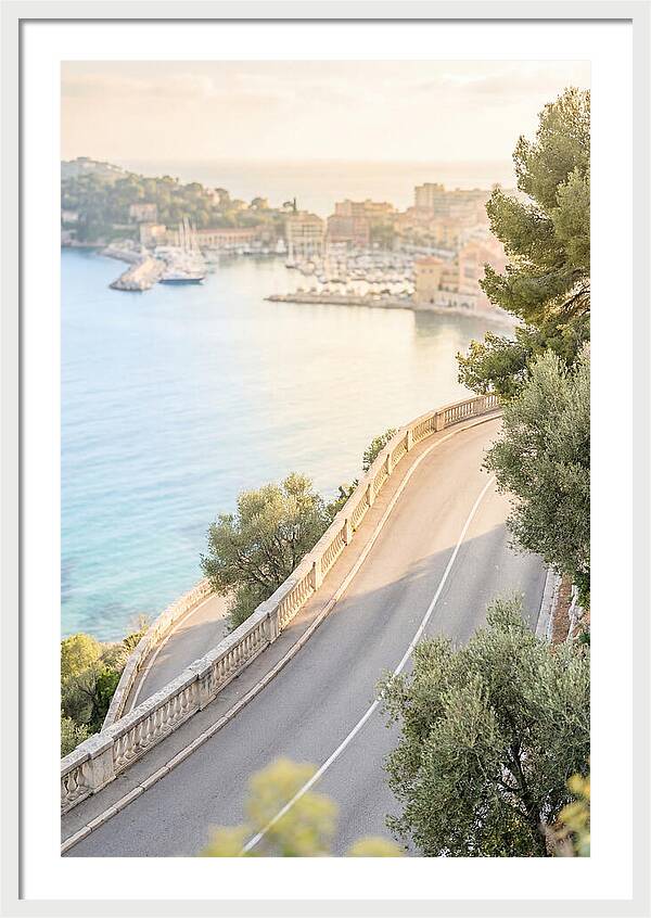 Corniche Road Overlooking Villefranche