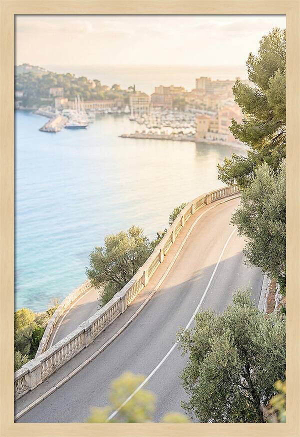 Corniche Road Overlooking Villefranche