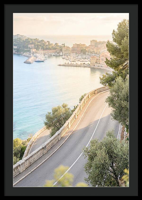 Corniche Road Overlooking Villefranche