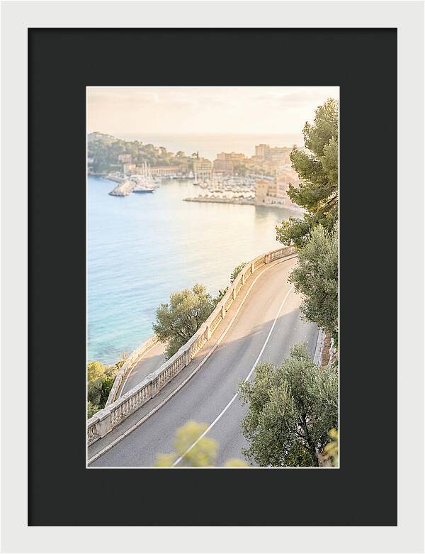 Corniche Road Overlooking Villefranche