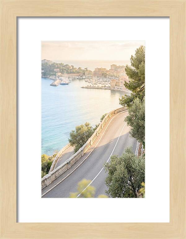 Corniche Road Overlooking Villefranche