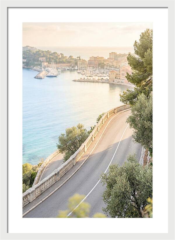 Corniche Road Overlooking Villefranche