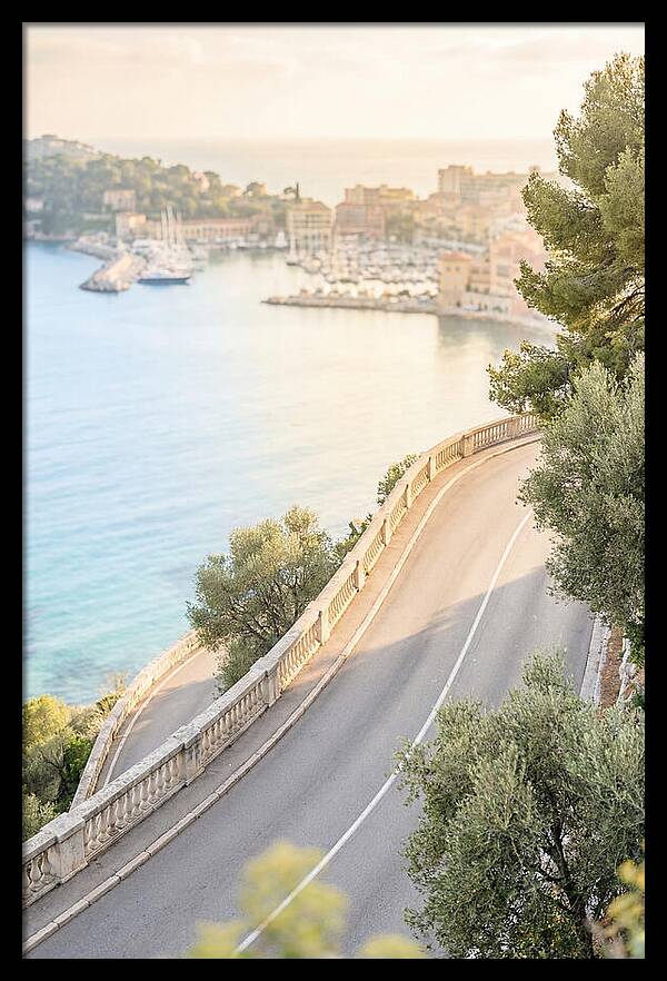 Corniche Road Overlooking Villefranche