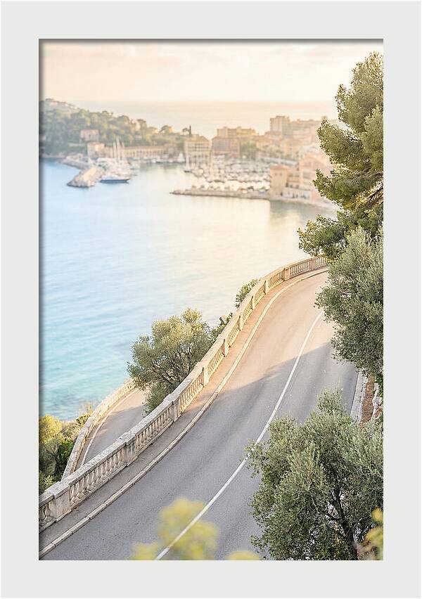 Corniche Road Overlooking Villefranche