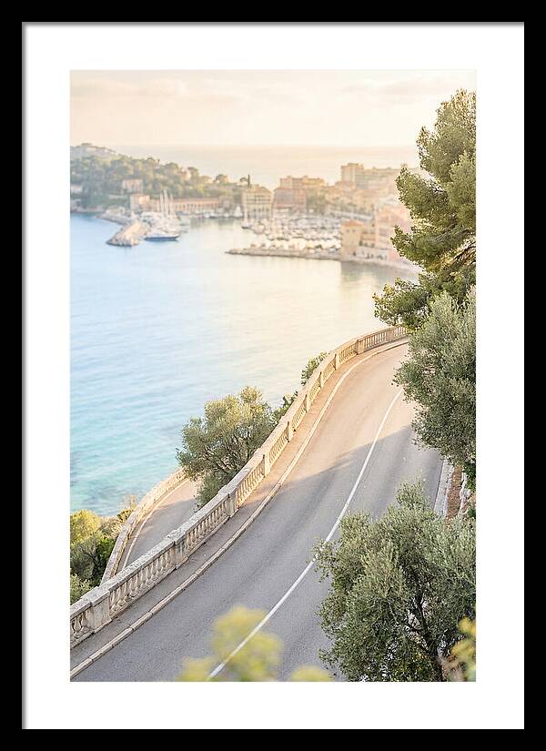 Corniche Road Overlooking Villefranche