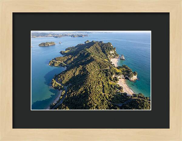 Coromandel Peninsula Aerial View
