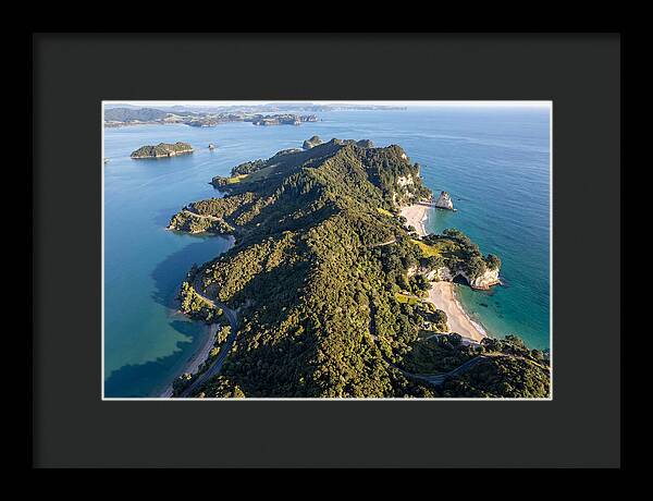 Coromandel Peninsula Aerial View