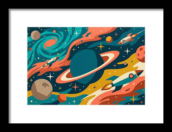 Cosmic Adventure In Color