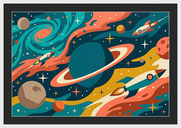 Cosmic Adventure In Color
