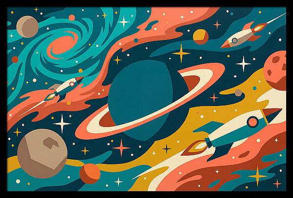 Cosmic Adventure In Color