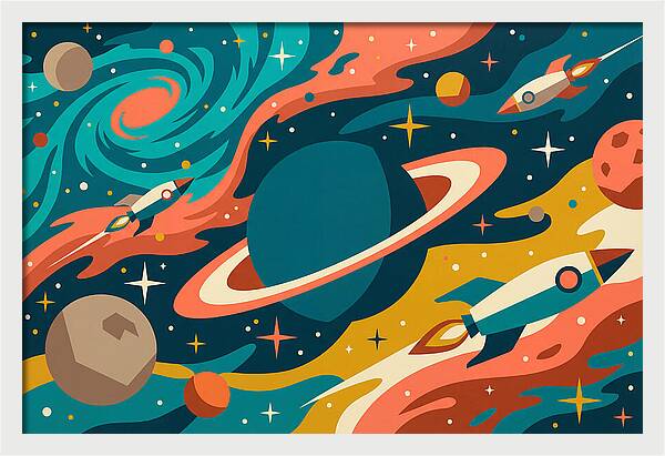 Cosmic Adventure In Color