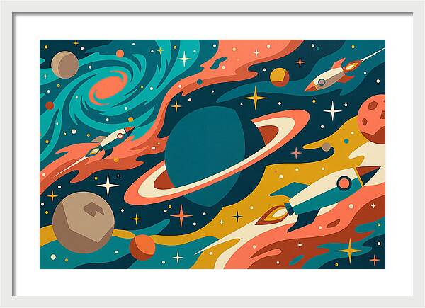 Cosmic Adventure In Color