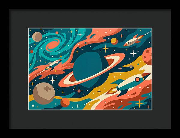 Cosmic Adventure In Color