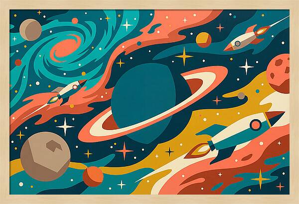 Cosmic Adventure In Color