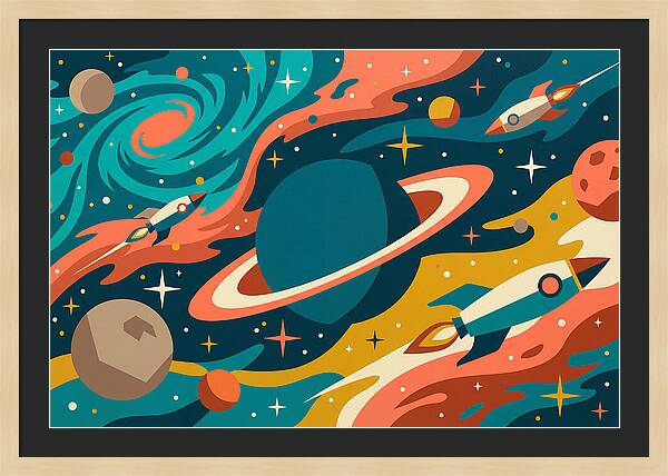 Cosmic Adventure In Color