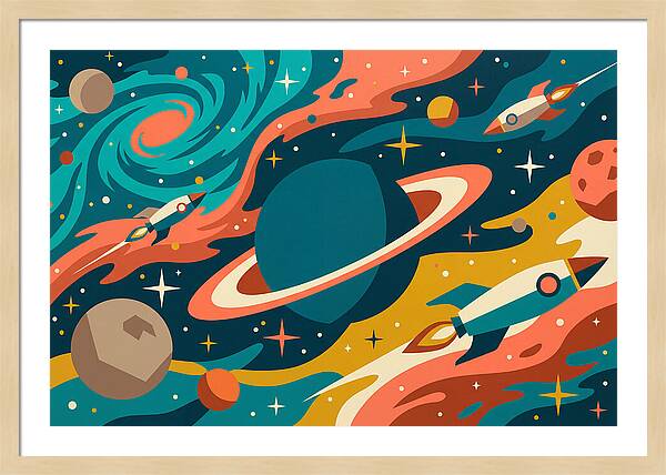 Cosmic Adventure In Color