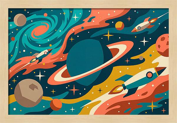 Cosmic Adventure In Color
