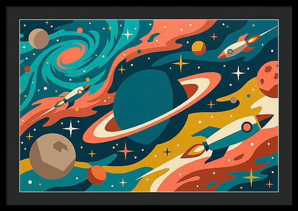 Cosmic Adventure In Color