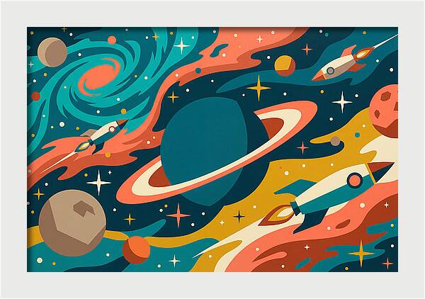 Cosmic Adventure In Color