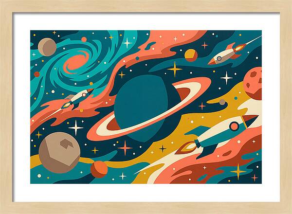 Cosmic Adventure In Color