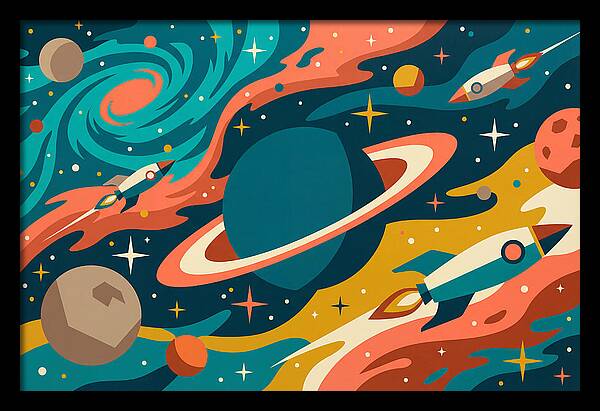 Cosmic Adventure In Color