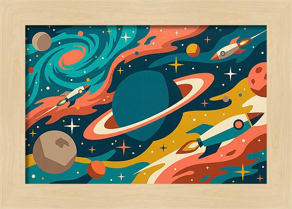 Cosmic Adventure In Color