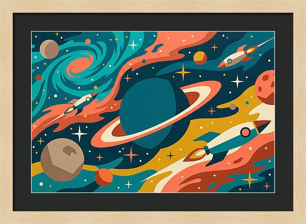Cosmic Adventure In Color