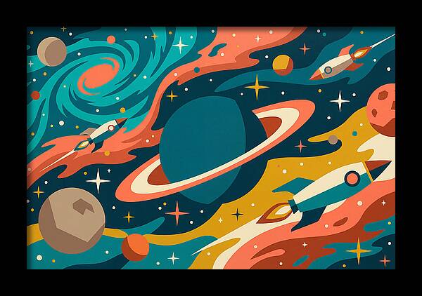 Cosmic Adventure In Color