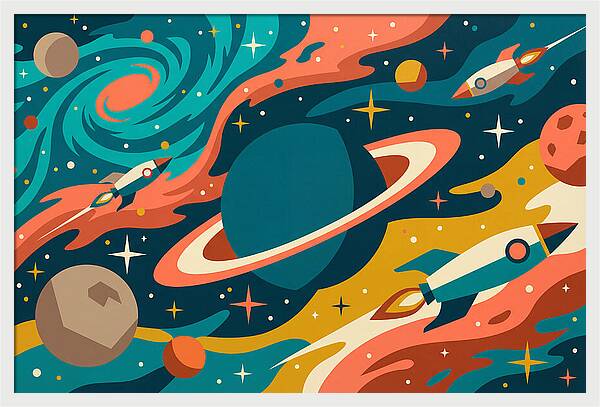 Cosmic Adventure In Color