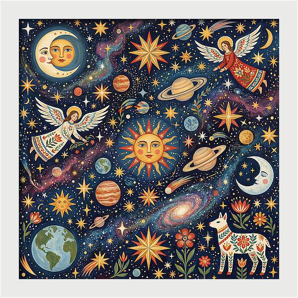 Cosmic Folk Dreamscape