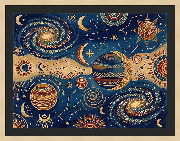 Cosmic Folk Patterns