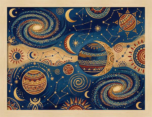 Cosmic Folk Patterns