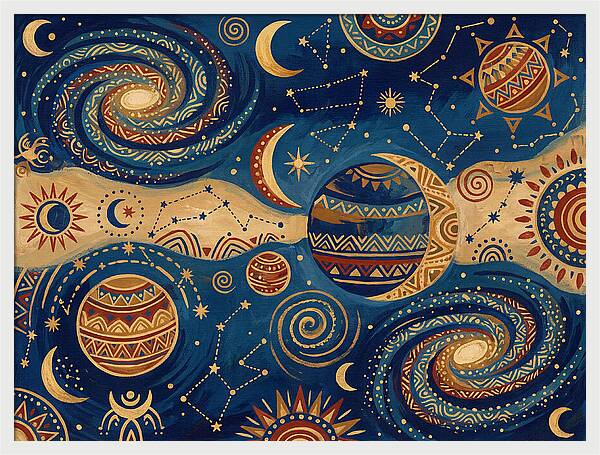 Cosmic Folk Patterns