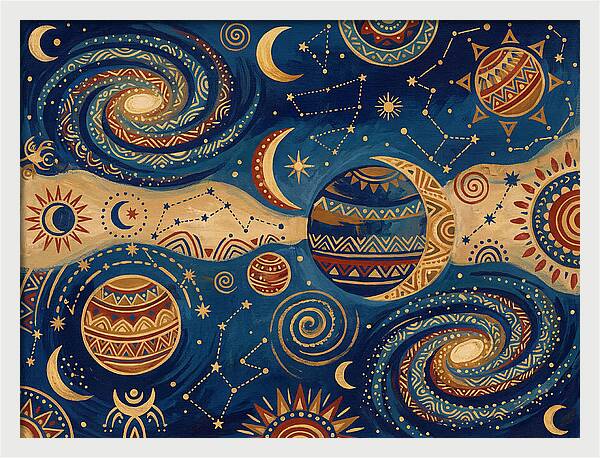 Cosmic Folk Patterns