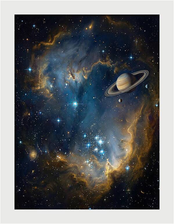 Cosmic Landscape Serenity