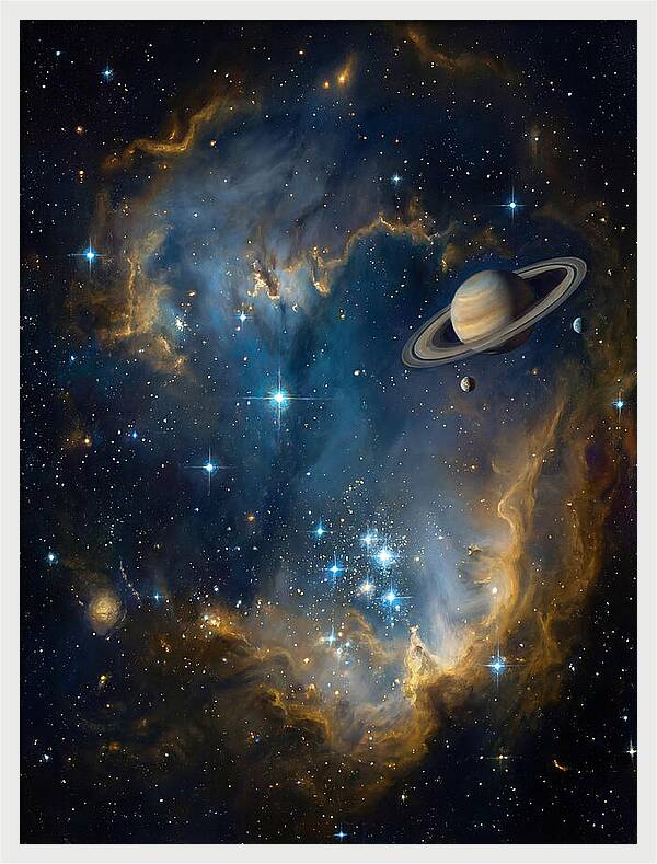 Cosmic Landscape Serenity