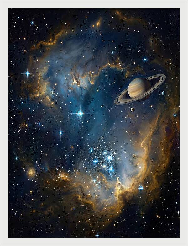 Cosmic Landscape Serenity