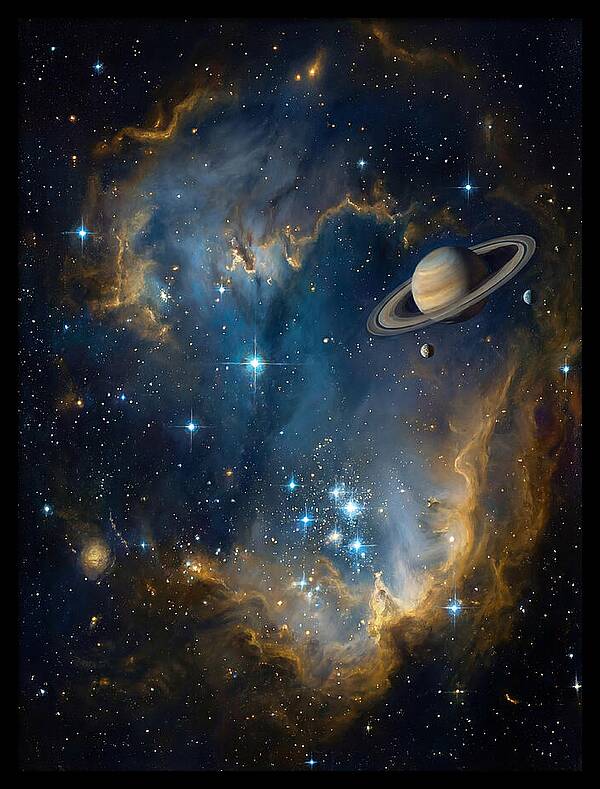 Cosmic Landscape Serenity