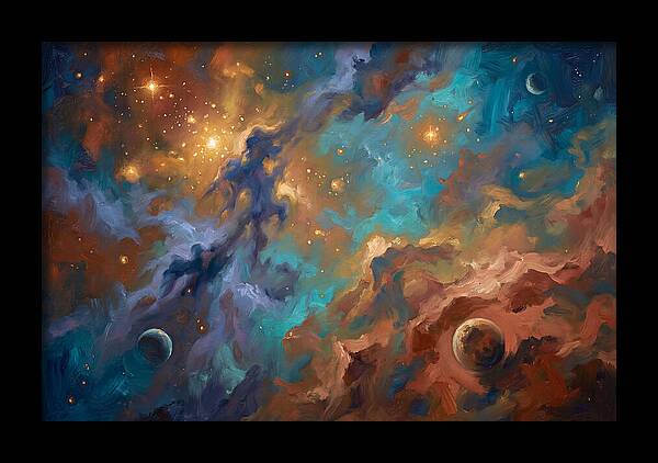 Cosmic Mediterranean Dreamscape